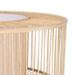 GLOBOSTAR® POPPY 01988 Boho Επιδαπέδιο Φωτιστικό με Ντουί 1 x E27 AC 220-240V IP20 - Μπεζ - Μ58 x Π58 x Υ145cm - Image 6