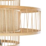 GLOBOSTAR® POPPY 01989 Boho Επιδαπέδιο Φωτιστικό με Ντουί 1 x E27 AC 220-240V IP20 - Μπεζ - Μ58 x Π58 x Υ149cm - Image 7