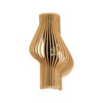 GLOBOSTAR® MIHIRO 02174 Boho Φωτιστικό Τοίχου - Απλίκα με Ντουί 1 x E27 AC 220-240V IP20 - Μπεζ - Μ25 x Π13 x Υ40cm - Image 2