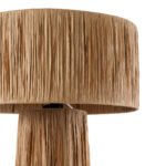 GLOBOSTAR® NASSAU 02233 Boho Επιτραπέζιο Φωτιστικό Πορτατίφ με Ντουί 1 x E27 AC 220-240V IP20 - Καφέ - Μ37 x Π37 x Υ55cm - Image 7