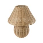 GLOBOSTAR® PERU 02239 Boho Επιτραπέζιο Φωτιστικό Πορτατίφ με Ντουί 1 x E27 AC 220-240V IP20 - Μπεζ - Μ40 x Π40 x Υ45cm - Image 2