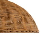 GLOBOSTAR® MALABO 02328 Boho Κρεμαστό Φωτιστικό Οροφής με Ντουί 1 x E27 AC 220-240V IP20 - Καφέ - Μ60 x Π60 x Υ31cm - Image 9