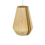 GLOBOSTAR® SALERNO 02334 Boho Κρεμαστό Φωτιστικό Οροφής με Ντουί 1 x E27 AC 220-240V IP20 - Μπεζ & Καφέ - Μ50 x Π50 x Υ60cm - Image 7