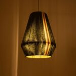 GLOBOSTAR® SALERNO 02335 Boho Κρεμαστό Φωτιστικό Οροφής με Ντουί 1 x E27 AC 220-240V IP20 - Λαδί & Μπεζ - Μ50 x Π50 x Υ60cm - Image 3