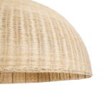 GLOBOSTAR® MONTANA 02380 Boho Κρεμαστό Φωτιστικό Οροφής με Ντουί 1 x E27 AC 220-240V IP20 - Μπεζ - Μ120 x Π120 x Υ60cm - Image 8