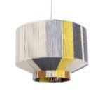 GLOBOSTAR® SALERNO 02388 Boho Κρεμαστό Φωτιστικό Οροφής με Ντουί 1 x E27 AC 220-240V IP20 - Πολύχρωμο - Μ40 x Π40 x Υ35cm - Image 2