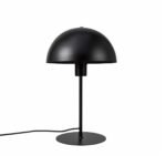 GLOBOSTAR® GASCEIO 204-0141 Μοντέρνο Επιτραπέζιο Φωτιστικό Πορτατίφ με Ντουί 1 x E27 AC 220-240V IP20 - Μαύρο - Μ25 x Π25 x Υ39cm - Image 2