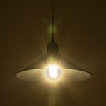 GLOBOSTAR® FERRO 203-0084 Μοντέρνο Κρεμαστό Φωτιστικό Οροφής με Ντουί 1 x E27 AC 220-240V IP20 - Μαύρο - Μ30 x Π30 x Υ15cm - Image 3