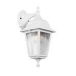 GLOBOSTAR® SOLME 203-0221 Vintage Φωτιστικό Τοίχου - Απλίκα με Ντουί 1 x E27 AC 220-240V IP44 - Λευκό - Μ15 x Π20 x Υ35cm - Image 2