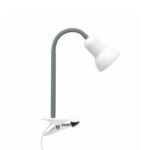 GLOBOSTAR® TAVOLO 204-0152 Παιδικό Επιτραπέζιο Φωτιστικό Πορτατίφ με Ντουί 1 x E14 AC 220-240V IP20 - Πράσινο & Λευκό - Μ11 x Π9 x Υ35cm - Image 2