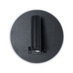 GLOBOSTAR® LADY-R 60938 Μοντέρνο Φωτιστικό Τοίχου - Απλίκα Ξενοδοχείου Reading Light με Φορτιστή USB 3A LED 6W 600lm 36° & 360° AC 220-240V IP20 Φυσικό Λευκό 4500K - Bridgelux COB Chip & TÜV SÜD Driver - Μαύρο Ματ - Μ15 x Π15 x Υ7cm - 3 Χρόνια Εγγύηση - Image 3