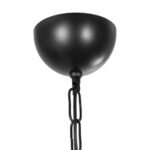 GLOBOSTAR® STARLO 201-0004 Vintage Κρεμαστό Φωτιστικό Οροφής με Ντουί 1 x E27 AC 220-240V IP20 - Μπεζ & Μαύρο - Μ30 x Π16 x Υ23cm - Image 9