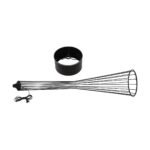 GLOBOSTAR® NOVA 201-0037 Μοντέρνο Επιδαπέδιο Φωτιστικό με Ντουί 1 x E27 AC 220-240V IP20 - Μαύρο - Μ36 x Π36 x Υ148cm - Image 12