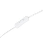 GLOBOSTAR® NOVA 201-0038 Μοντέρνο Επιδαπέδιο Φωτιστικό με Ντουί 1 x E27 AC 220-240V IP20 - Λευκό & Μαύρο - Μ36 x Π36 x Υ148cm - Image 11