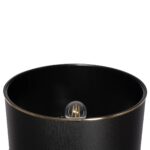 GLOBOSTAR® NOVA 201-0038 Μοντέρνο Επιδαπέδιο Φωτιστικό με Ντουί 1 x E27 AC 220-240V IP20 - Λευκό & Μαύρο - Μ36 x Π36 x Υ148cm - Image 7