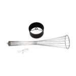 GLOBOSTAR® NOVA 201-0039 Μοντέρνο Επιδαπέδιο Φωτιστικό με Ντουί 1 x E27 AC 220-240V IP20 - Ασημί & Μαύρο - Μ36 x Π36 x Υ148cm - Image 12