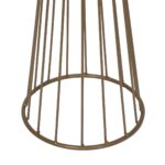 GLOBOSTAR® NOVA 201-0040 Μοντέρνο Επιδαπέδιο Φωτιστικό με Ντουί 1 x E27 AC 220-240V IP20 - Χρυσό & Μπεζ - Μ36 x Π36 x Υ148cm - Image 10