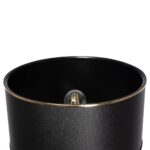 GLOBOSTAR® NOVA 201-0041 Μοντέρνο Επιδαπέδιο Φωτιστικό με Ντουί 1 x E27 AC 220-240V IP20 - Χρυσό & Μαύρο - Μ36 x Π36 x Υ148cm - Image 7