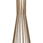 GLOBOSTAR® NOVA 201-0041 Μοντέρνο Επιδαπέδιο Φωτιστικό με Ντουί 1 x E27 AC 220-240V IP20 - Χρυσό & Μαύρο - Μ36 x Π36 x Υ148cm - Image 9