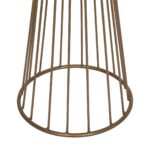 GLOBOSTAR® NOVA 201-0041 Μοντέρνο Επιδαπέδιο Φωτιστικό με Ντουί 1 x E27 AC 220-240V IP20 - Χρυσό & Μαύρο - Μ36 x Π36 x Υ148cm - Image 10