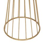 GLOBOSTAR® NOVA 201-0042 Μοντέρνο Επιδαπέδιο Φωτιστικό με Ντουί 1 x E27 AC 220-240V IP20 - Χρυσό & Μαύρο - Μ32 x Π32 x Υ152cm - Image 10