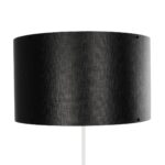 GLOBOSTAR® LUMO 201-0070 Μοντέρνο Επιδαπέδιο Φωτιστικό με Ντουί 1 x E27 AC 220-240V IP20 - Μπεζ & Μαύρο - Μ37 x Π36 x Υ136cm - Image 6