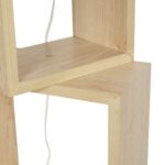 GLOBOSTAR® LUMO 201-0070 Μοντέρνο Επιδαπέδιο Φωτιστικό με Ντουί 1 x E27 AC 220-240V IP20 - Μπεζ & Μαύρο - Μ37 x Π36 x Υ136cm - Image 7