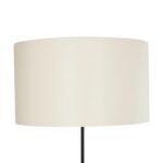 GLOBOSTAR® LUMO 201-0073 Μοντέρνο Επιδαπέδιο Φωτιστικό με Ντουί 1 x E27 AC 220-240V IP20 - Καφέ & Μπεζ - Μ37 x Π36 x Υ136cm - Image 6