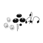 GLOBOSTAR® BLAZEO 201-0079 Vintage Κρεμαστό Φωτιστικό Οροφής με Ντουί 3 x E27 AC 220-240V IP20 - Μαύρο - Μ42 x Π42 x Υ66cm - Image 10