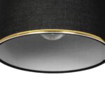 GLOBOSTAR® GLOWEN 201-0086 Vintage Φωτιστικό Οροφής με Ντουί 3 x E27 AC 220-240V IP20 - Μαύρο & Χρυσό - Μ80 x Π20 x Υ20cm - Image 8