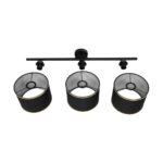 GLOBOSTAR® GLOWEN 201-0086 Vintage Φωτιστικό Οροφής με Ντουί 3 x E27 AC 220-240V IP20 - Μαύρο & Χρυσό - Μ80 x Π20 x Υ20cm - Image 10