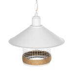 GLOBOSTAR® GLORA 201-0089 Vintage Κρεμαστό Φωτιστικό Οροφής με Ντουί 1 x E27 AC 220-240V IP20 - Λευκο & Μπεζ - Μ30 x Π30 x Υ29cm - Image 7