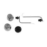 GLOBOSTAR® GLOSSA 201-0091 Vintage Φωτιστικό Οροφής με Ντουί 2 x E27 AC 220-240V IP20 - Μαύρο & Μαύρο Φιμέ - Μ40 x Π15 x Υ17cm - Image 9