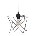 GLOBOSTAR® GLIND 201-0092 Vintage Κρεμαστό Φωτιστικό Οροφής με Ντουί 3 x E27 AC 220-240V IP20 - Μαύρο - Μ67 x Π24 x Υ55cm - Image 7