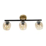 GLOBOSTAR® RADIAM 201-0122 Vintage Φωτιστικό Οροφής με Ντουί 3 x E27 AC 220-240V IP20 - Πολύχρωμο - Μ60 x Π13 x Υ16cm - Image 5