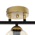 GLOBOSTAR® RADIAM 201-0122 Vintage Φωτιστικό Οροφής με Ντουί 3 x E27 AC 220-240V IP20 - Πολύχρωμο - Μ60 x Π13 x Υ16cm - Image 8