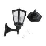 GLOBOSTAR® ENGLAND 202-0011 Vintage Φωτιστικό Τοίχου - Απλίκα με Ντουί 1 x E27 AC 220-240V IP44 - Μαύρο - Μ25 x Π20 x Υ42cm - Image 8