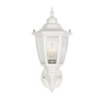 GLOBOSTAR® ENGLAND 202-0012 Vintage Φωτιστικό Τοίχου - Απλίκα με Ντουί 1 x E27 AC 220-240V IP44 - Λευκό - Μ25 x Π20 x Υ42cm - Image 4