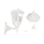 GLOBOSTAR® ENGLAND 202-0012 Vintage Φωτιστικό Τοίχου - Απλίκα με Ντουί 1 x E27 AC 220-240V IP44 - Λευκό - Μ25 x Π20 x Υ42cm - Image 8