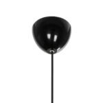 GLOBOSTAR® DOMINIC 202-0030 Μοντέρνο Κρεμαστό Φωτιστικό Οροφής με Ντουί 1 x E27 AC 220-240V IP20 - Μαύρο - Μ27 x Π27 x Υ29cm - Image 10