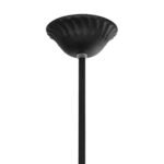 GLOBOSTAR® CITY 202-0043 Μοντέρνο Φωτιστικό Οροφής με Ντουί 3 x E27 AC 220-240V IP20 - Μαύρο & Μαύρο Φιμέ - Μ55 x Π15 x Υ43cm - Image 9