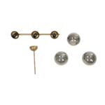 GLOBOSTAR® CITY 202-0045 Μοντέρνο Φωτιστικό Οροφής με Ντουί 3 x E27 AC 220-240V IP20 - Διάφανο & Χρυσό - Μ55 x Π15 x Υ43cm - Image 10