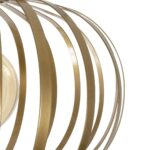 GLOBOSTAR® STAR 202-0050 Μοντέρνο Φωτιστικό Οροφής με Ντουί 1 x E27 AC 220-240V IP20 - Χρυσό - Μ40 x Π40 x Υ27cm - Image 8