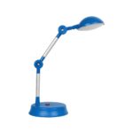 GLOBOSTAR® MICHEL 202-0063 Μοντέρνο Επιτραπέζιο Φωτιστικό Γραφείου LED 6W 540lm 120° AC 220-240V IP20 Ψυχρό Λευκό 6000K - Lumileds SMD Chip - Μπλε - Μ15 x Π15 x Υ51cm - 2 Χρόνια Εγγύηση - Image 4