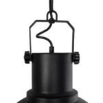 GLOBOSTAR® SIERRA 203-0011 Vintage Κρεμαστό Φωτιστικό Οροφής με Ντουί 1 x E27 AC 220-240V IP20 - Μαύρο & Χρυσό - Μ30 x Π30 x Υ40cm - Image 8