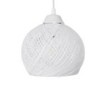 GLOBOSTAR® YASAM 203-0027 Vintage Κρεμαστό Φωτιστικό Οροφής με Ντουί 3 x E27 AC 220-240V IP20 - Λευκό - Μ45 x Π18 x Υ30cm - Image 8