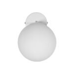 GLOBOSTAR® DALPH 203-0035 Vintage Φωτιστικό Τοίχου - Απλίκα με Ντουί 1 x E27 AC 220-240V IP20 - Λευκό - M15 x Π25 x Υ22cm - Image 4