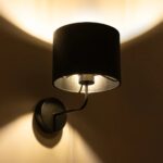 GLOBOSTAR® RALPH 203-0038 Vintage Φωτιστικό Τοίχου - Απλίκα με Ντουί 1 x E27 AC 220-240V IP20 - Μαύρο - Μ22 x Π29 x Υ30cm - Image 3