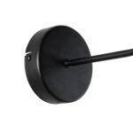 GLOBOSTAR® RALPH 203-0038 Vintage Φωτιστικό Τοίχου - Απλίκα με Ντουί 1 x E27 AC 220-240V IP20 - Μαύρο - Μ22 x Π29 x Υ30cm - Image 7