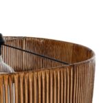 GLOBOSTAR® KYCLOS 203-0045 Boho Κρεμαστό Φωτιστικό Οροφής με Ντουί 1 x E27 AC 220-240V IP20 - Καφέ - M55 x Π55 x Υ20cm - Image 8